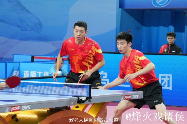 乒乓球男子团体半决赛 上海战胜黑龙江晋级决赛